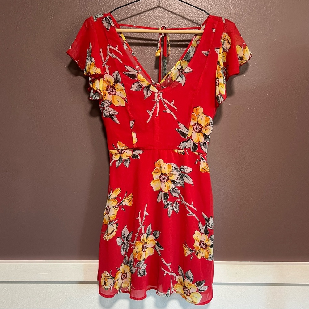 Trixxi Floral Dress